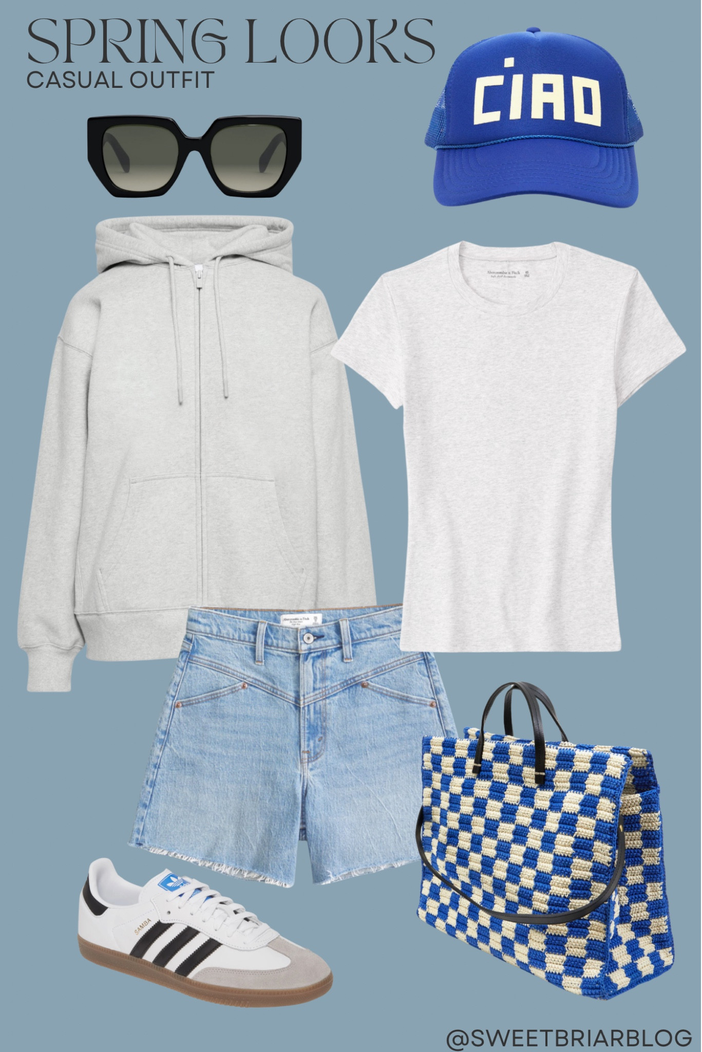 spring looks. Casual outfit ideas. Sports mom outfit idea. Adidas sambas. Clar v checked bag 

#LTKSeasonal #LTKitbag #LTKfitness