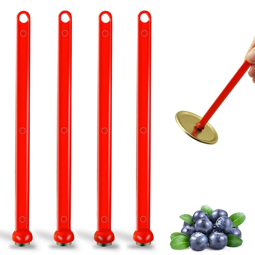 4 Pack Lid Lifter Magnetic Lid Lifter Canning Lid Lifter Canning Supplies Lid Wand Canning Lid Ma... | Amazon (US)