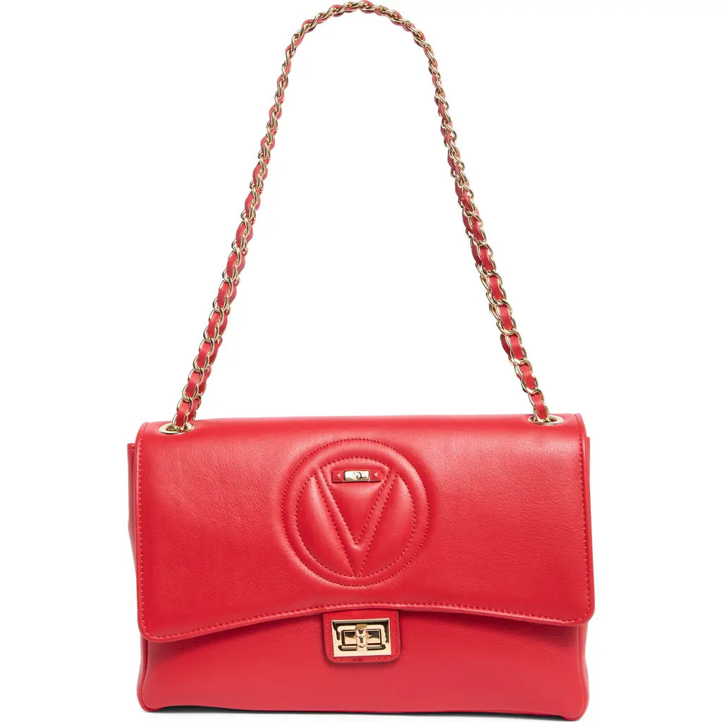 VALENTINO BY MARIO VALENTINO Posh Signature Shoulder Bag in Red at Nordstrom Rack | Nordstrom Rack