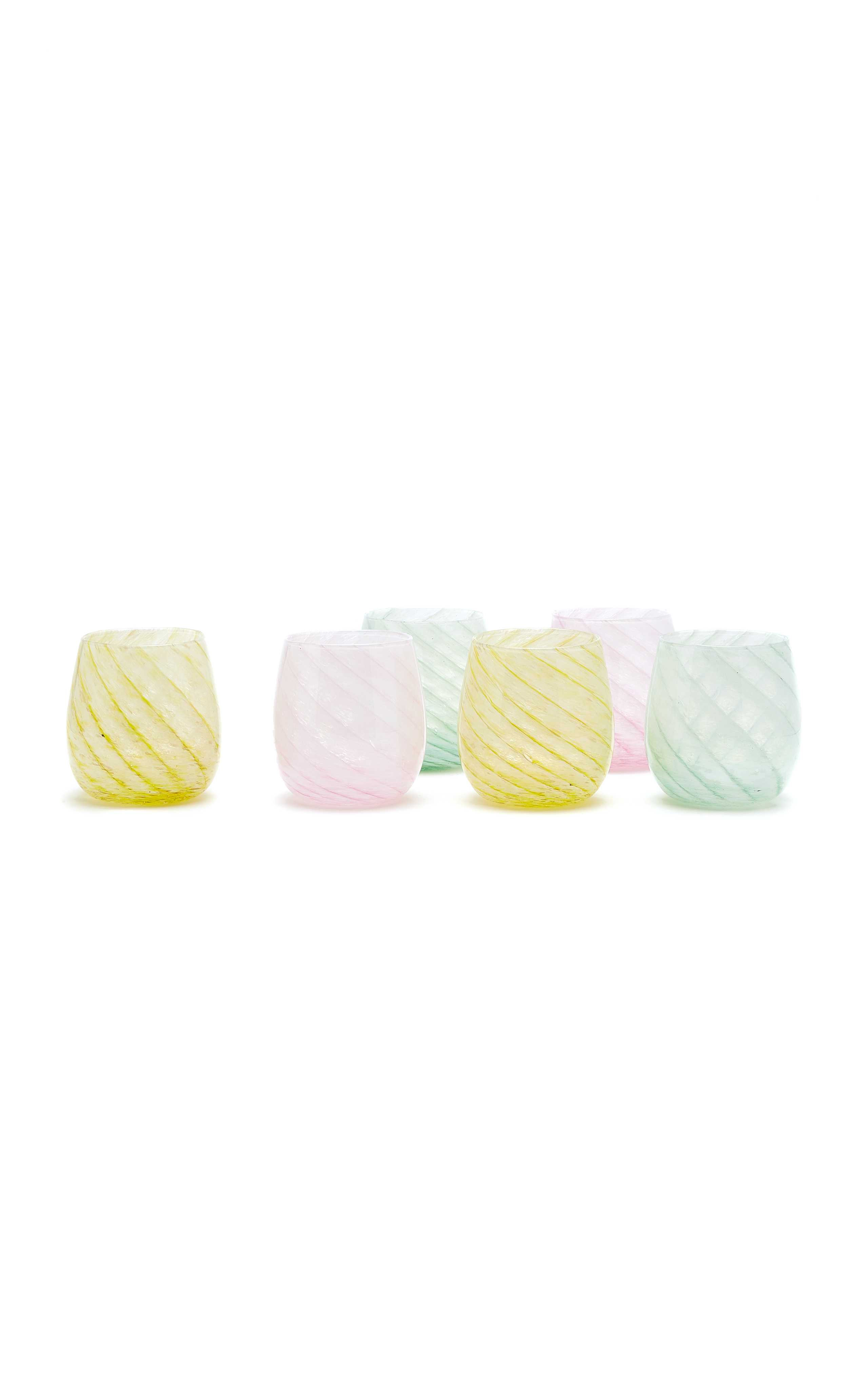 Set-Of-Six Small Murano Glasses | Moda Operandi (Global)