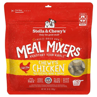 Stella & Chewy's Chicken Flavor Freeze-Dried Dry Dog Food - 18oz | Target