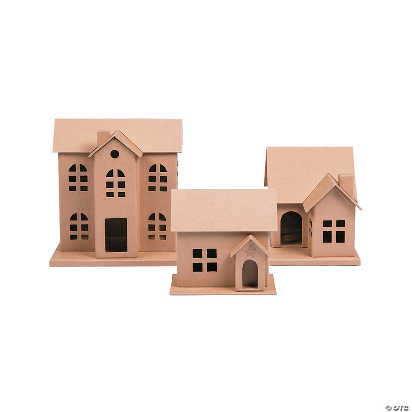 DIY House Assortment - 3 Pc. | Oriental Trading Company