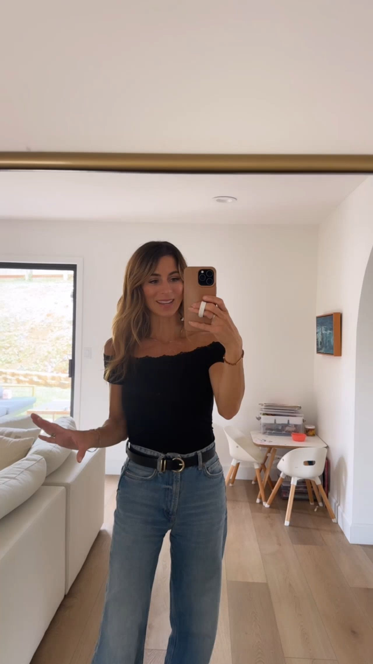 Styling my Zara jeans for this transitional fall weather! My black top is on sale for 40% off, making it literally $10!!! Such a good steal for a staple top.
 

 #LTKSeasonal #LTKSaleAlert #LTKStyleTip