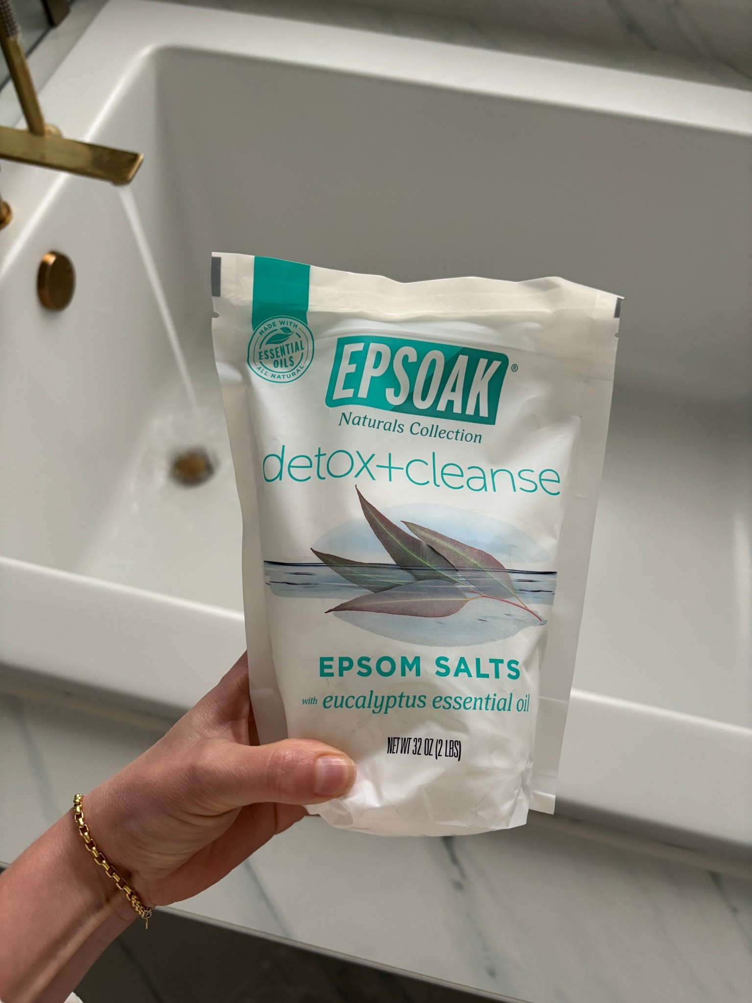 Soaking in an Epsom salt bath is one of the simplest wellness habits I come back to again and again. 🤍

Epsom salt is actually magnesium sulfate, and when added to a warm bath it can help relax the body, support muscle recovery, and promote a calm nervous system. Magnesium plays a role in hundreds of processes in the body, and many of us are depleted from stress, busy schedules, and poor soil quality in our food.

A warm soak with Epsom salts is an easy way to support overall wellness while also creating a quiet moment to unwind at the end of the day. I especially love doing this after a long day on my feet or when my body feels tense.

All you need is a couple of cups in a warm bath, soak for about 15–20 minutes, and let your body relax.

Linking the exact one I use here. 🛁✨

#epsomsaltbath #magnesiumsupport #holisticwellness #nontoxicliving #naturalwellness #wellnessroutine #holisticmom #selfcareritual #cleanliving #wellnesshabits

#LTKselfcare #LTKBeauty #LTKHome