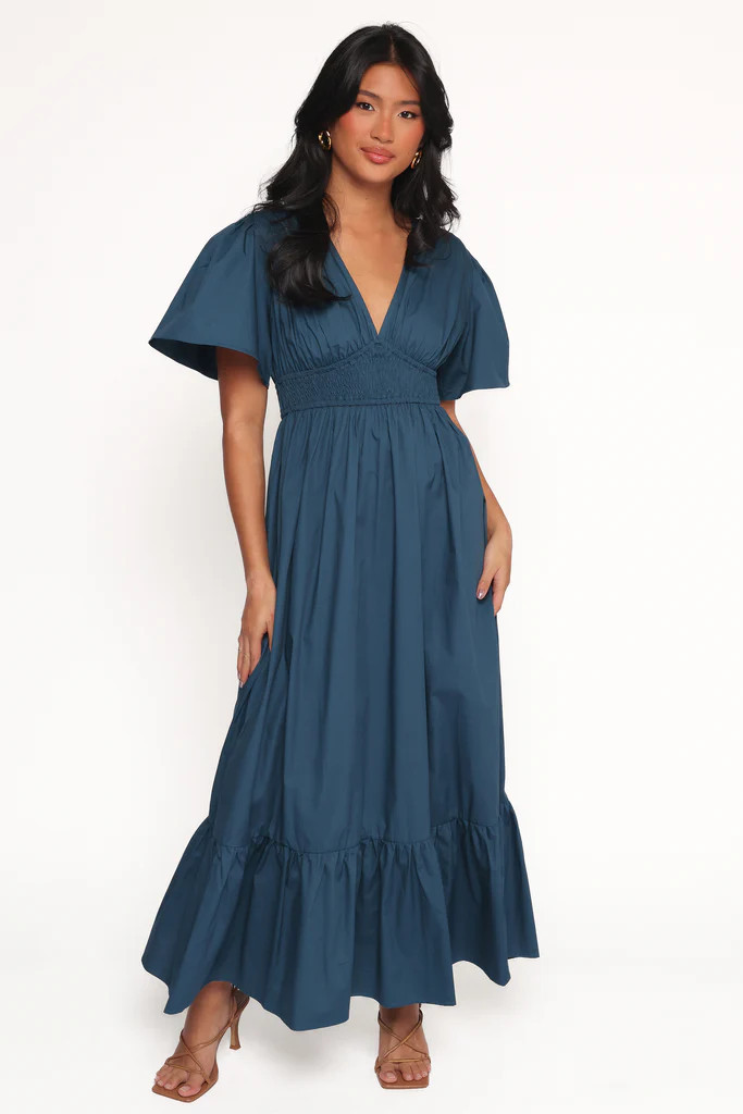 Tessa Maxi Dress - Blue | Petal & Pup (US)