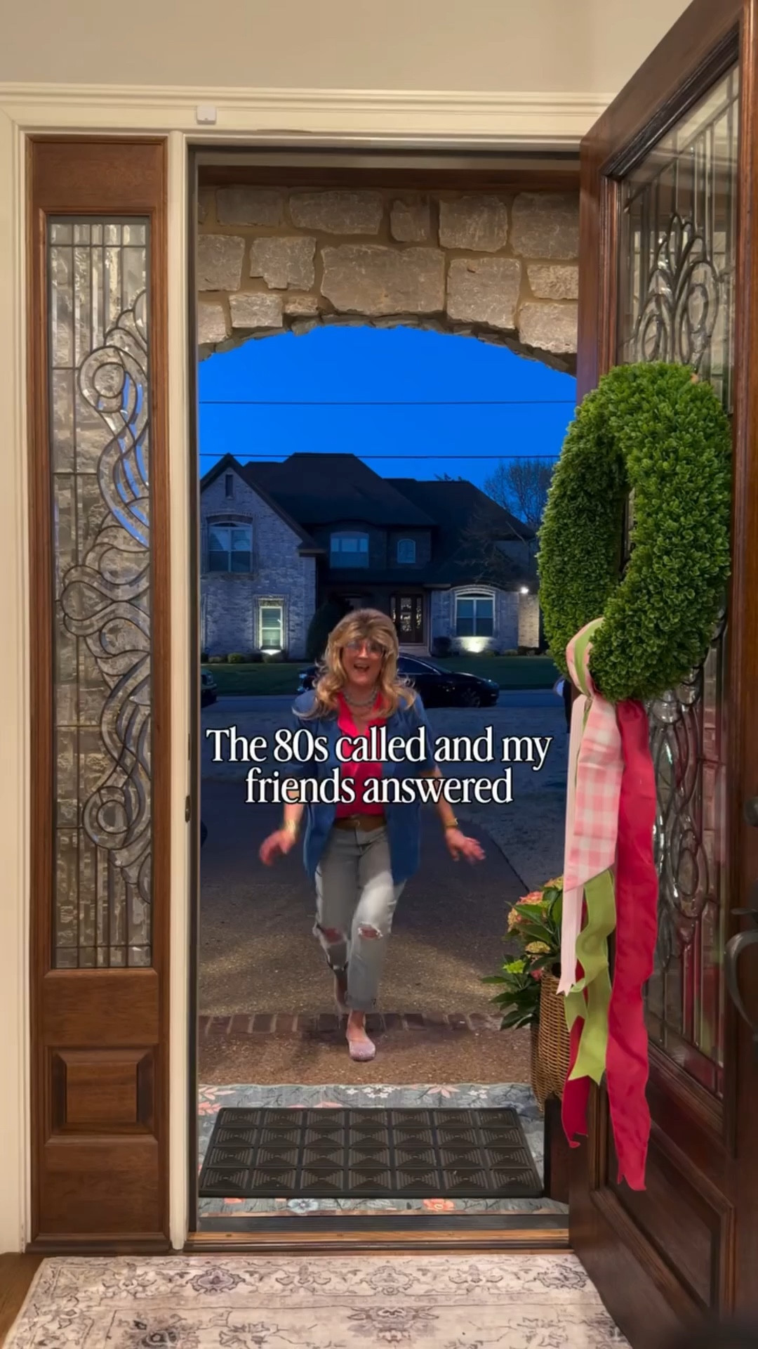 This is one of my favorite parties I’ve ever hosted. 

I had a feeling my friends would show up, but I was NOT ready for this. 

Every single person walked in like they had something to prove and honestly, they did. 

The outfits.
The hair.
The commitment to the night. 

10/10 no notes.

Now I need to know…
WHO understood the assignment the most?! 

The outfits were totally outrageous, the energy was everything, and honestly the dogs may have stolen the entire show. 

The night was about honoring a friend who’s no longer with us, and I wholeheartedly believe she was smiling down on us. Cheers to you Sammie, until we meet again. 

#80sparty 
#themedparty 
#costumeparty 
#partyinspo 
#entertainingathome

#LTKHome #LTKdayinmylife #LTKootd