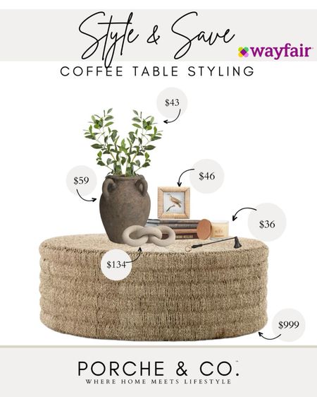 Style and save, Wayfair, Wayfair coffee table, Wayfair table styling, coffee table decor, coffee table styling
#visionboard #moodboard #porcheandco

#LTKHome #LTKStyleTip
