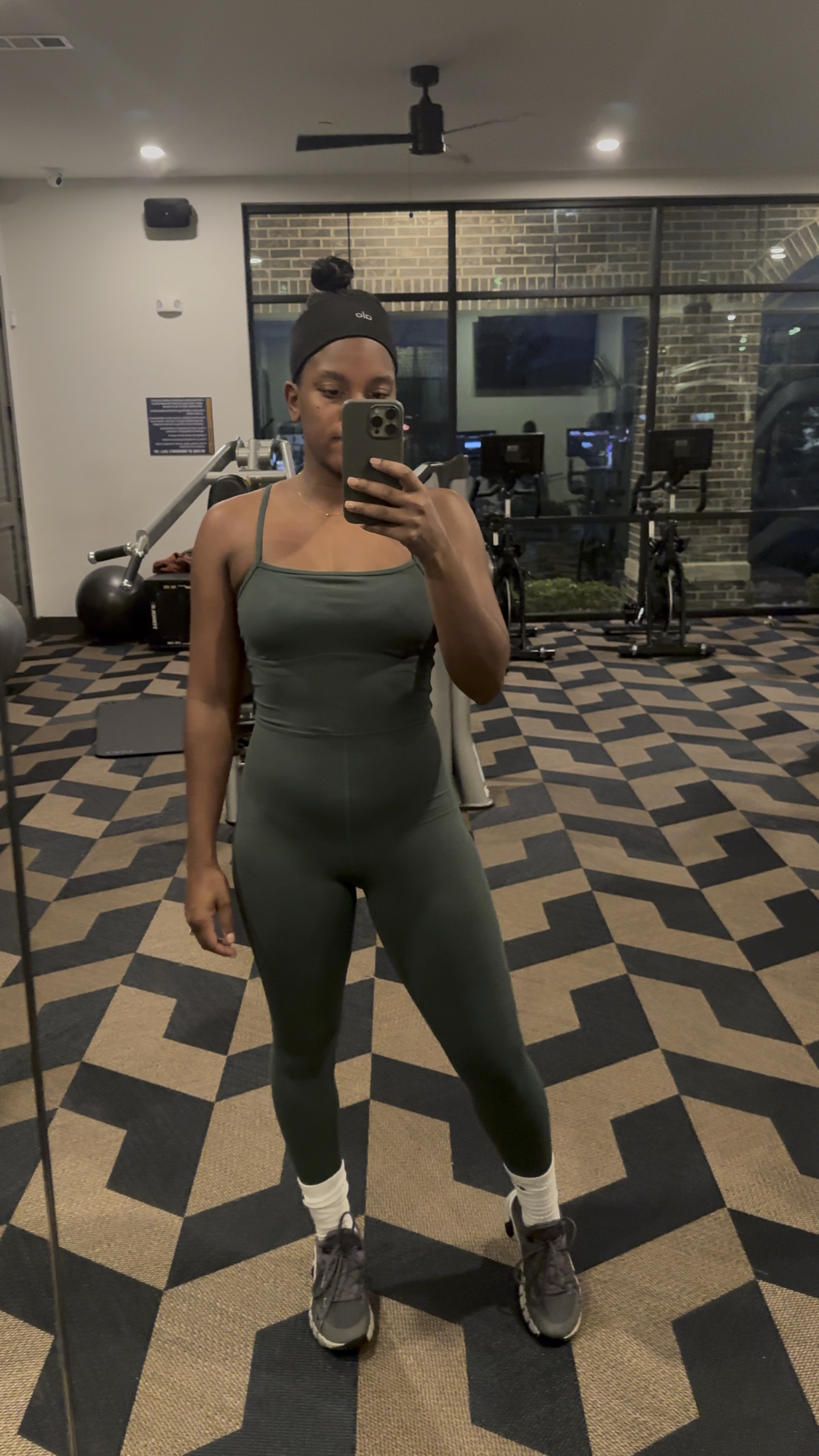 My favorite workout jumpsuit. Super comfy and stretchy! Perfect for weight training and pilates! 

Wearing a M but def could’ve sized down! 

#LTKWatchNow #LTKFindsUnder50 #LTKFitness