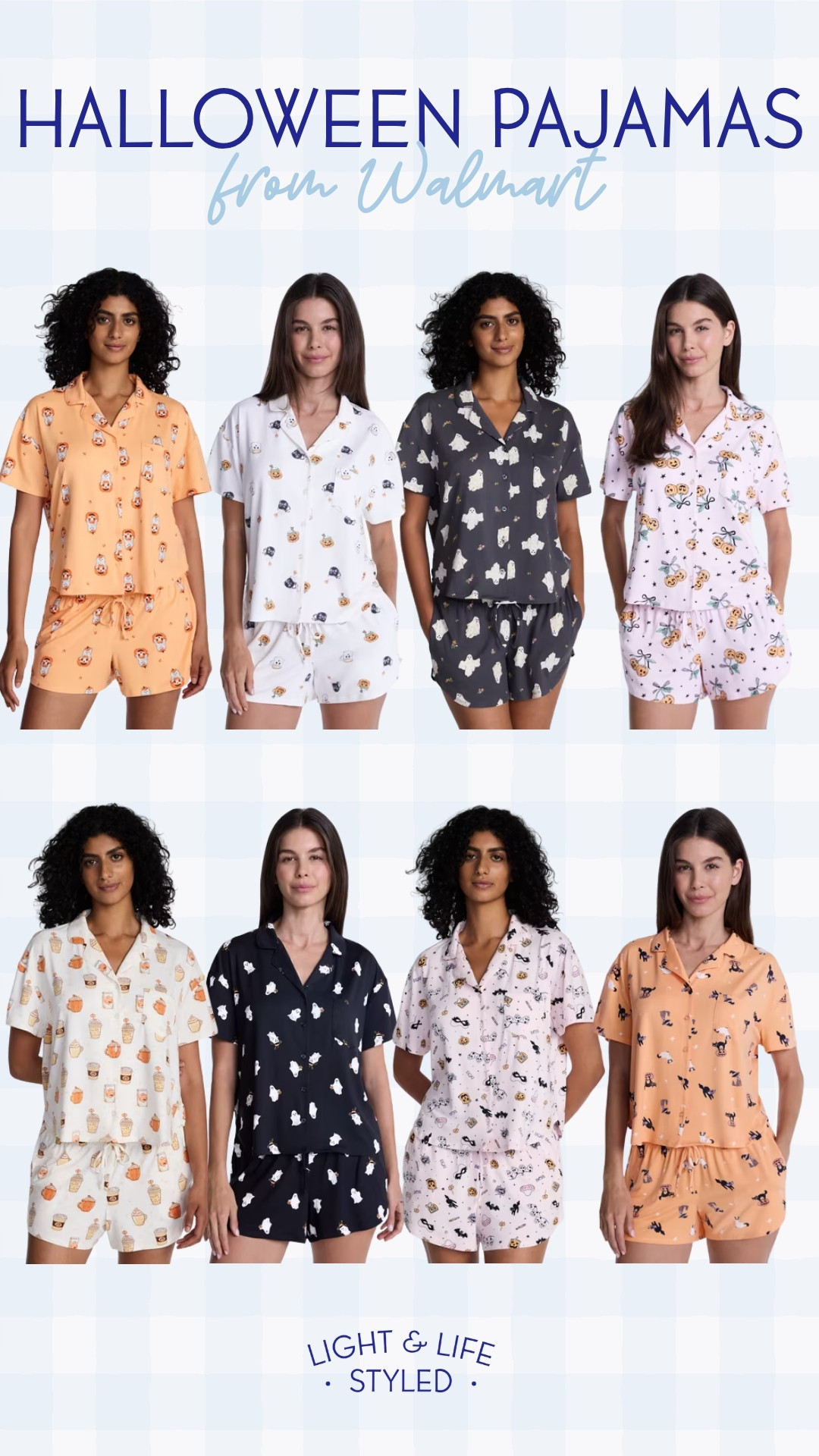 Halloween pajamas from Walmart!! 🎃👻 So many fun prints for spooky season and Halloween movie nights!

pajamas, walmart pajamas, fall, sleep, sleepwear 

 #LTKgrwm #LTKootd #LTKSeasonal