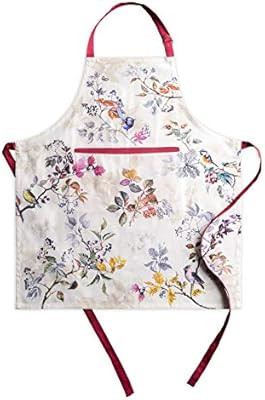 Maison d' Hermine Equinoxe 100% Cotton 1 Piece Kitchen Apron with an Adjustable Neck & Hidden Cen... | Amazon (US)