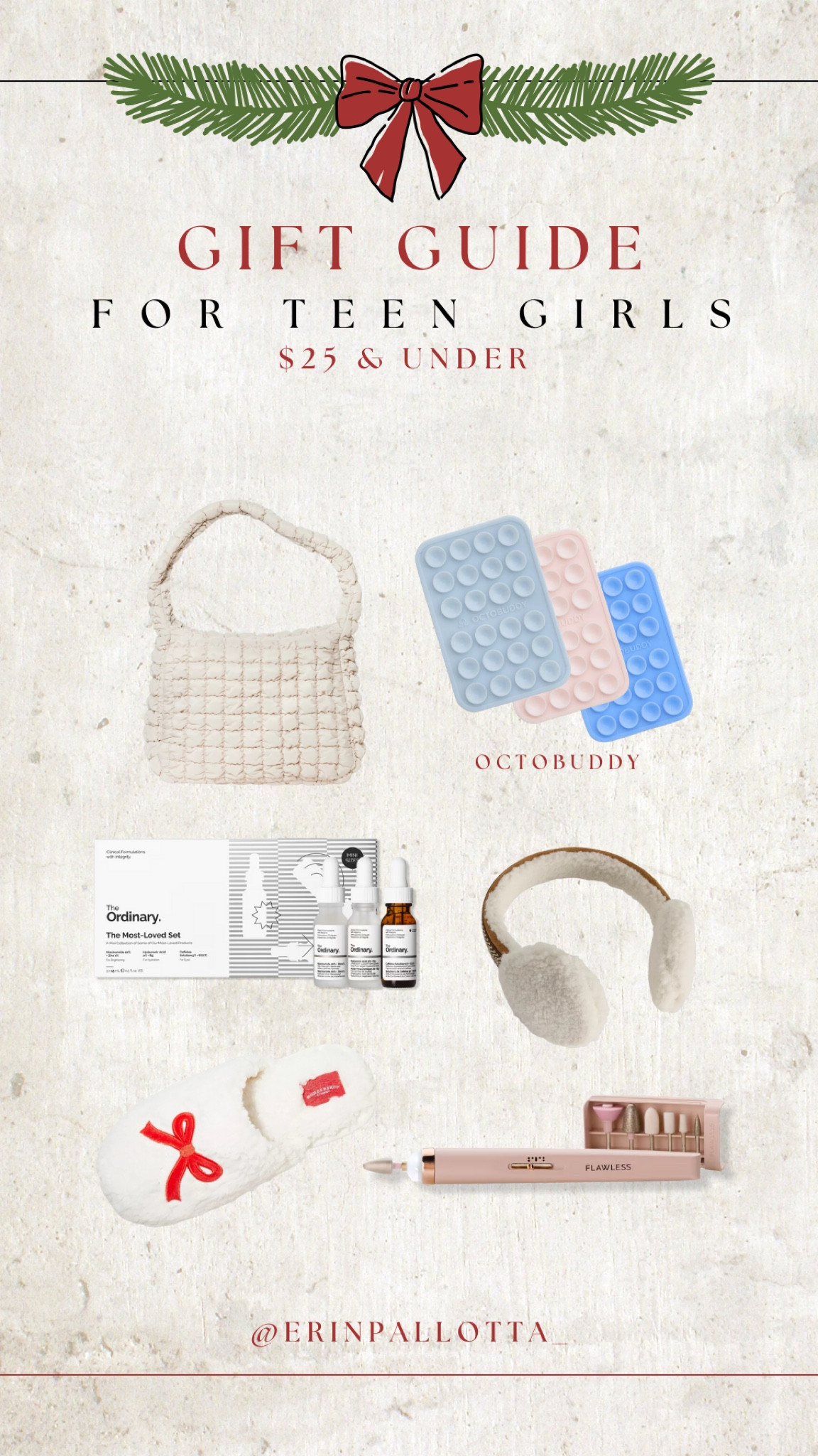 Gifts for teen girls under $25! The puffer tote is a look for less and the Octobuddy is a popular item for teens, especially if they’re social media gurus.

#LTKCyberWeek #LTKGiftGuide #LTKHoliday