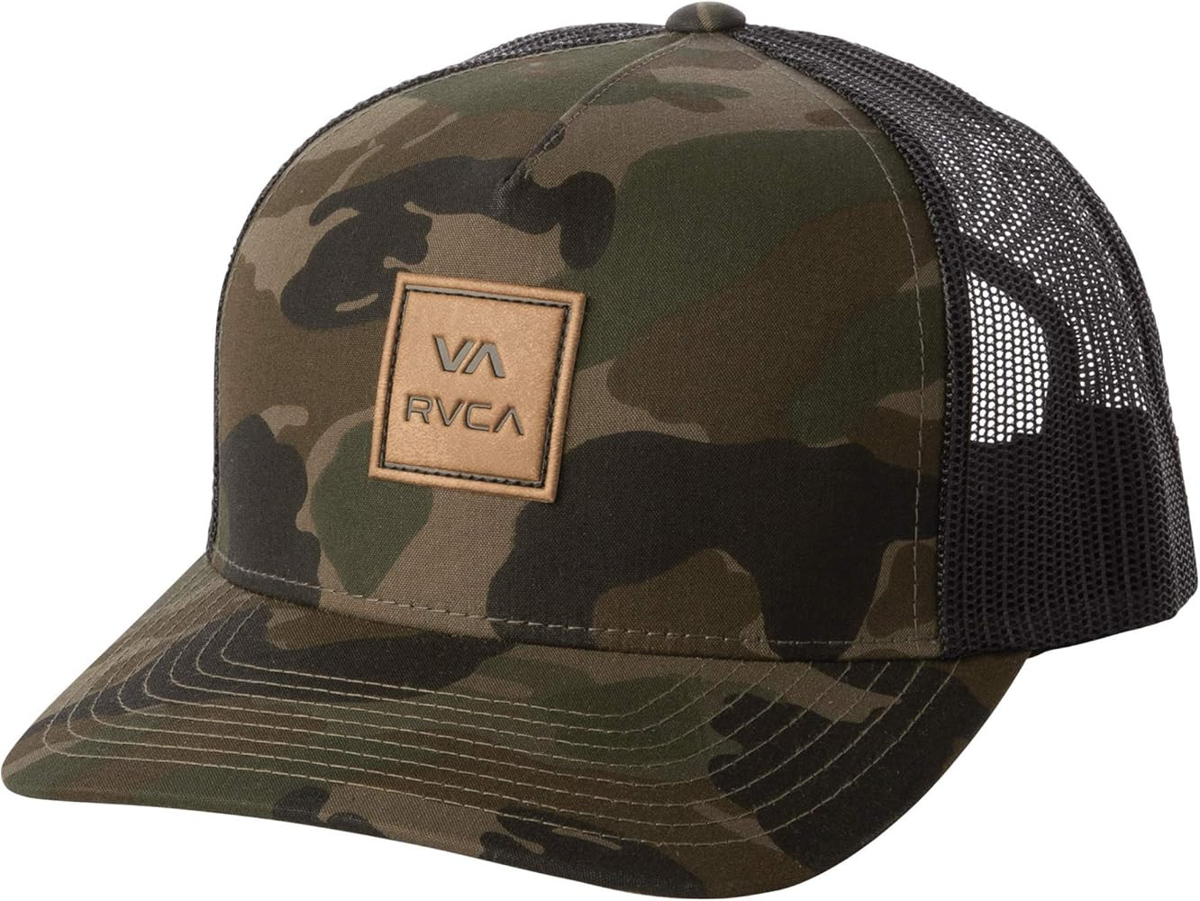 Amazon.com: RVCA boys Curved Brim Trucker Hat Baseball Cap, Camo, One Size US: Clothing, Shoes & ... | Amazon (US)