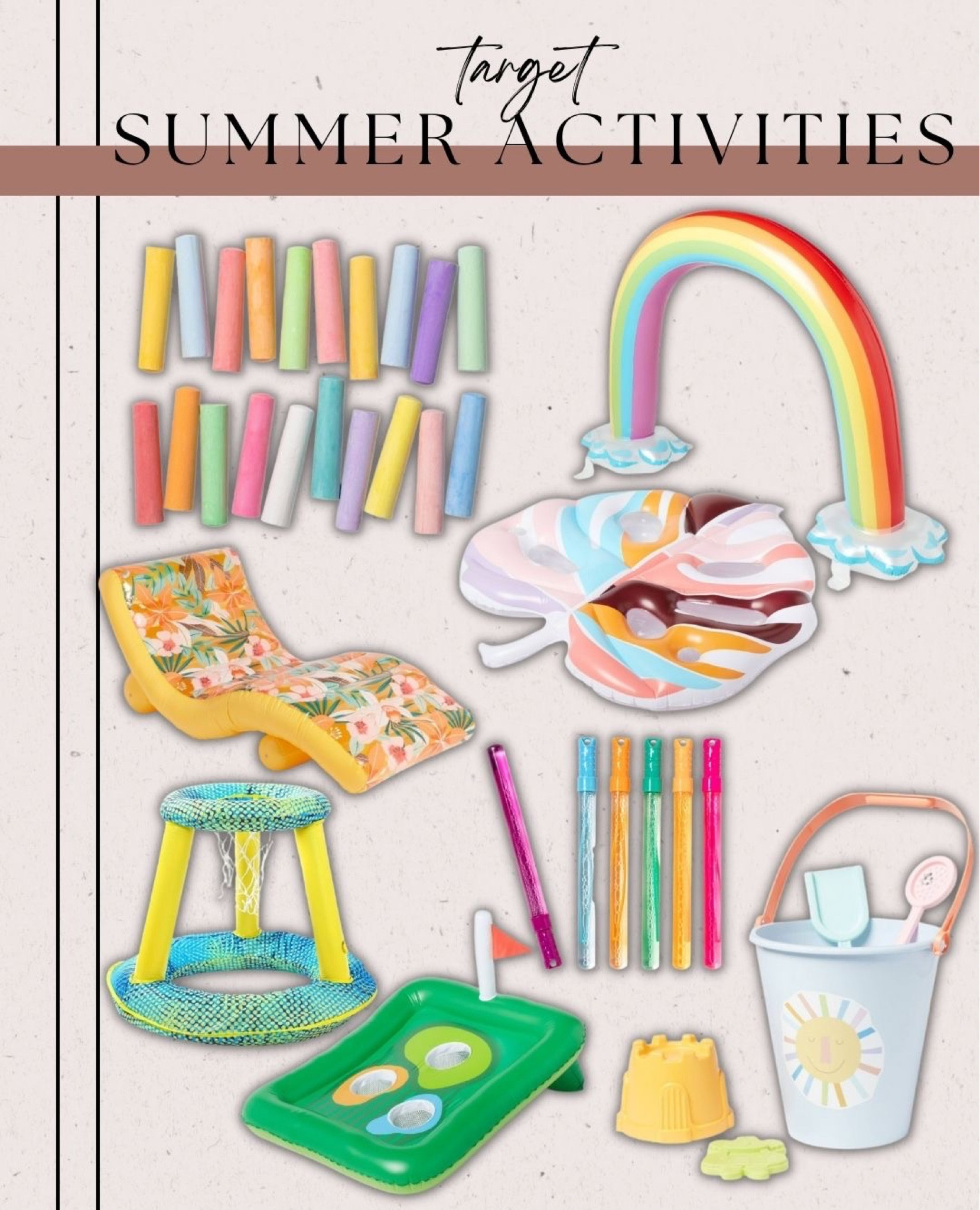 Target Family Summer Activities! 

#LTKfamily #LTKSeasonal #LTKkids