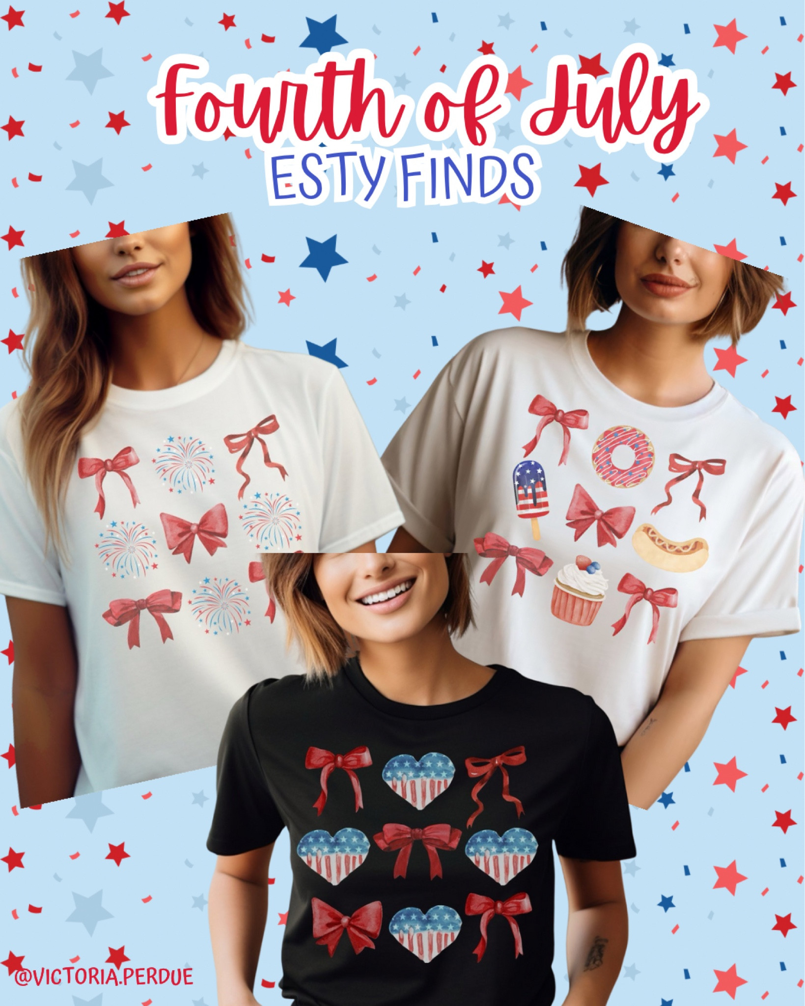 FOURTH OF JULY TSHIRTS ON ETSY ❤️💙

#4thofjuly #4thofjulyoutfit #fourthofjulyoutfit #fourthofjulytshirt #casual #tshirt #holidayoutfit #coquette #coquettebow #etsy #etsyfinds

#LTKFamily #LTKSeasonal #LTKMidsize