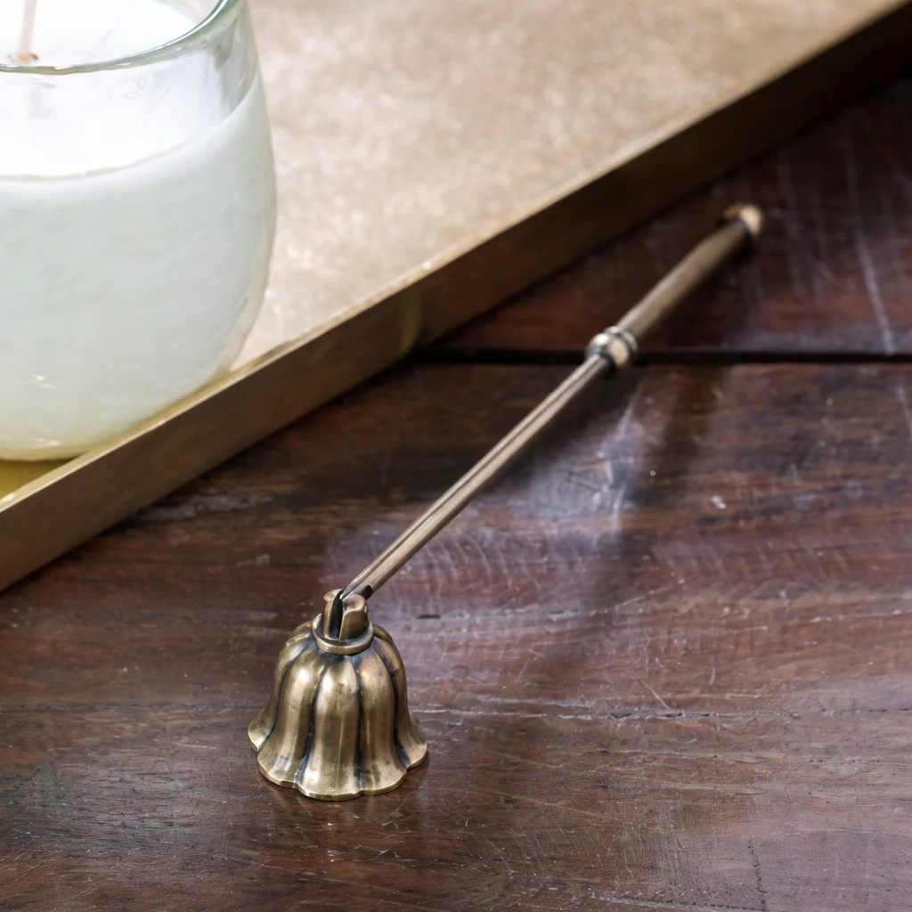 Golden Tulip Candle Snuffer - 9.5 | River Chic Designs