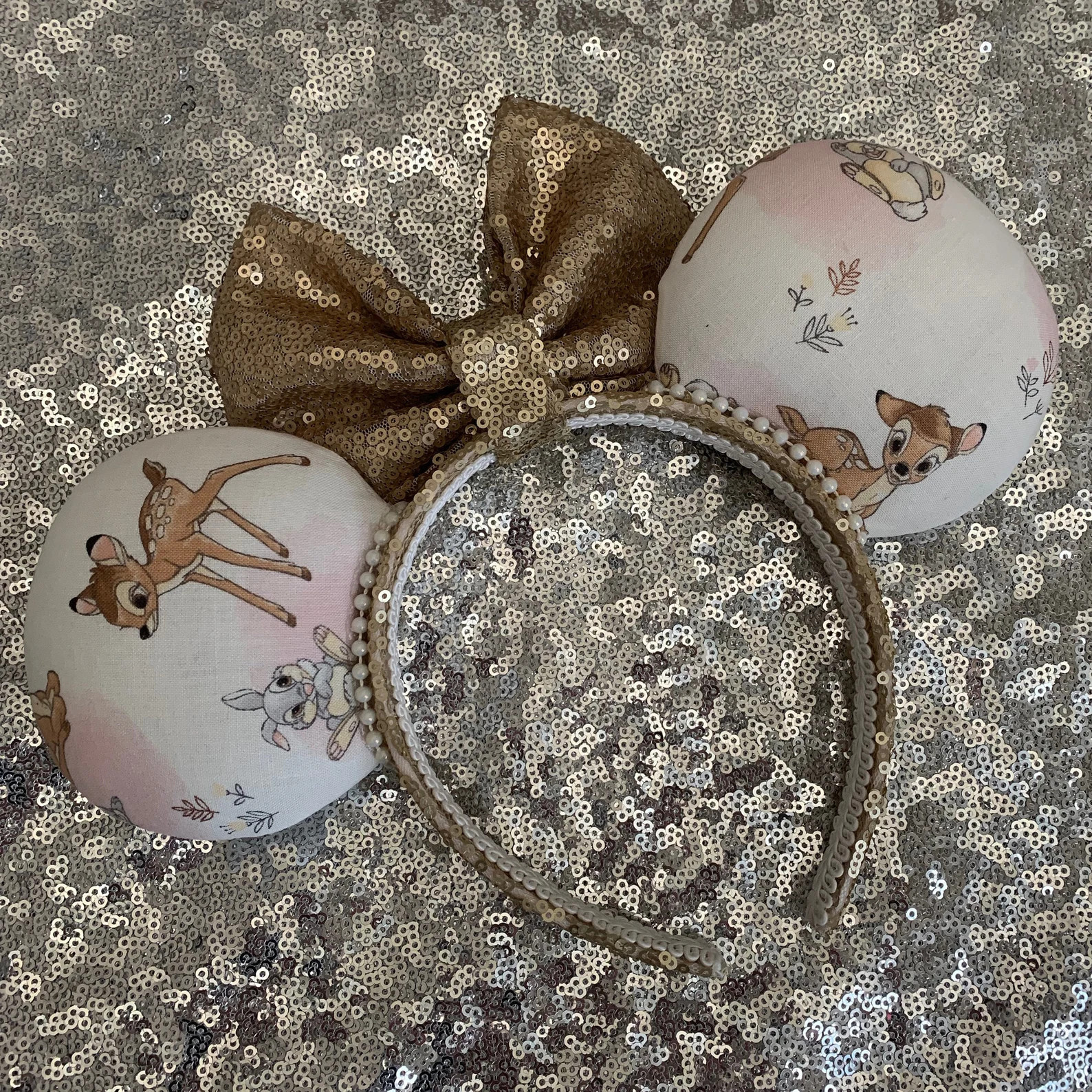 Bambi Mouse Ears Headband - Etsy | Etsy (US)