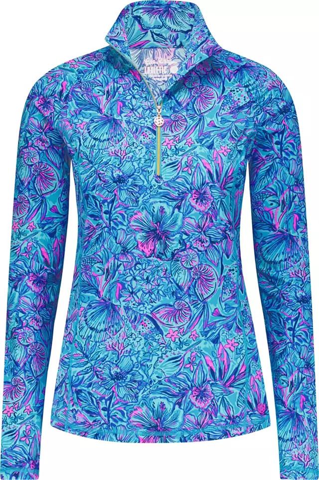 Lilly Pulitzer Women's Long Sleeve Justine UV Half Zip | Golf Galaxy