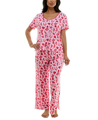 Roudelain Women's Valentine's Fairytale Pajama Set - Macy's | Macy's