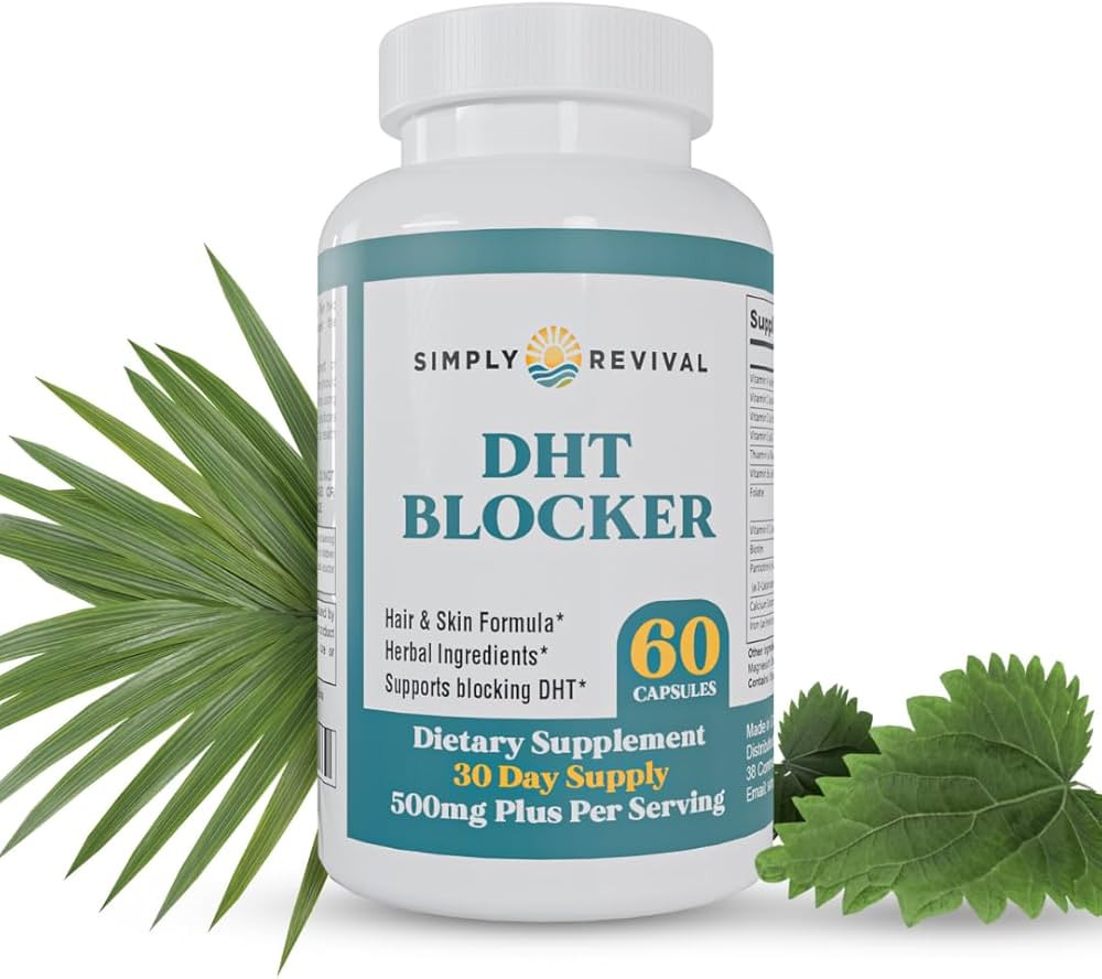 DHT Blocker for Men & Women – Saw Palmetto Herbal Supplement for Hair Growth – Supports Regro... | Amazon (US)