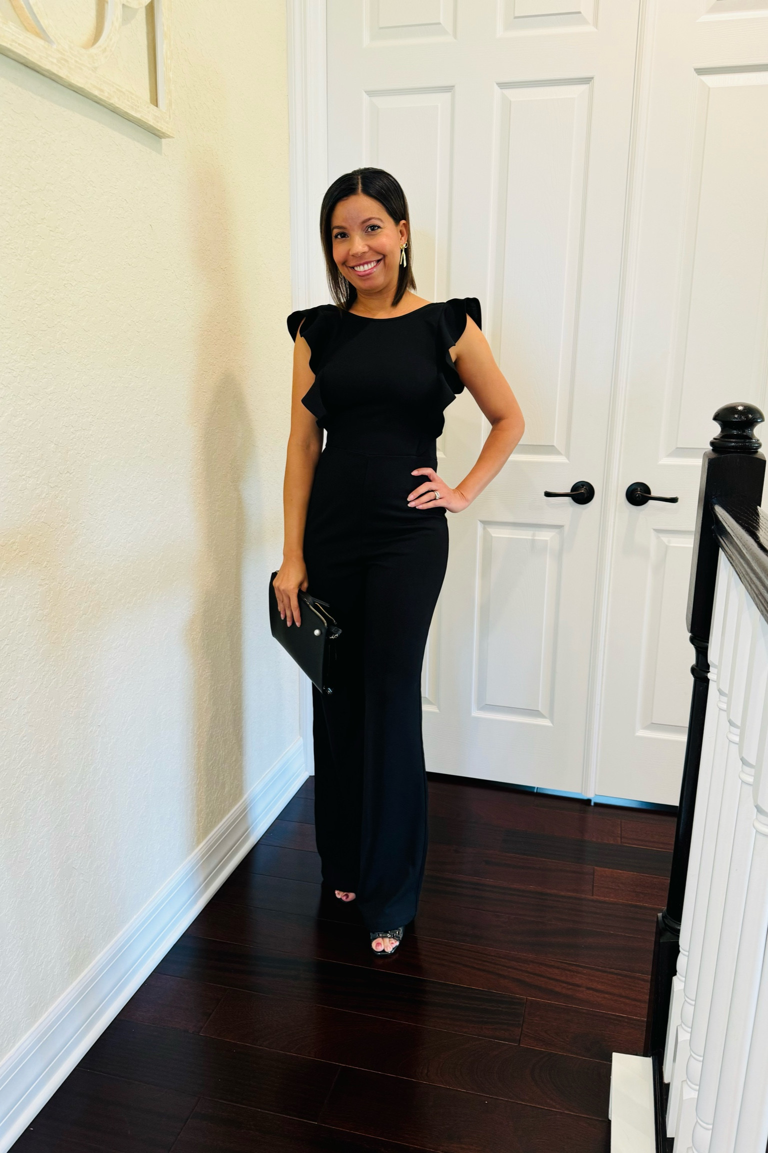 Perfect Valentine’s Day Outfit! My beautiful wide-leg jumpsuit is still available only S69! This jumpsuit is elegant & very comfortable! I'm wearing size XS, runs a bit long. 

Valentine’s Day Outfit | Valentines Outfit | Date Night Outfit | Party Outfit | Wedding Guest Outfit | Petite Fashion | #lulus 


#LTKFindsUnder100 #LTKStyleTip #LTKPetite #LTKParties