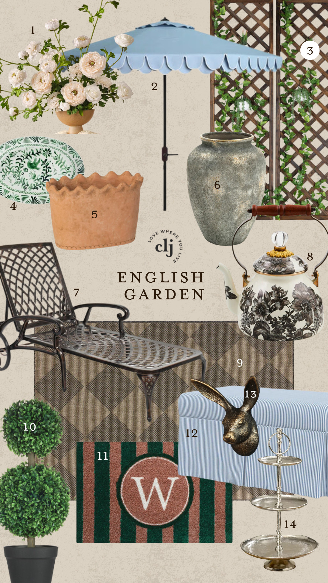 I'm planning a spring party and channeling English Garden as my theme! From garden staples like trellises and terracotta pots, to serving pieces and faux plants, I love anything that feels classic and a little bit romantic. @wayfair #wayfair #wayfairpartner 

 

#LTKHome #LTKParties #LTKStyleTip