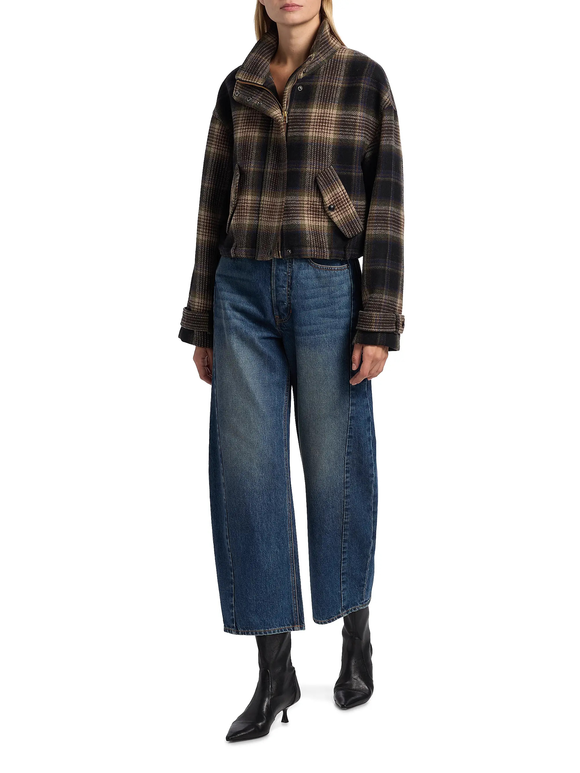 Bateman Check Wool-Blend Jacket | Saks Fifth Avenue