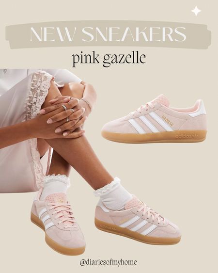 New Pink Gazelles 😍💕✨

#gazelle #pink #womens #sneakers #new #newsneakers #gazelle #adidasgazelle #pinkgazelle #pinkshoes #disneysneakers 

#LTKTravel #LTKShoeCrush #LTKSeasonal