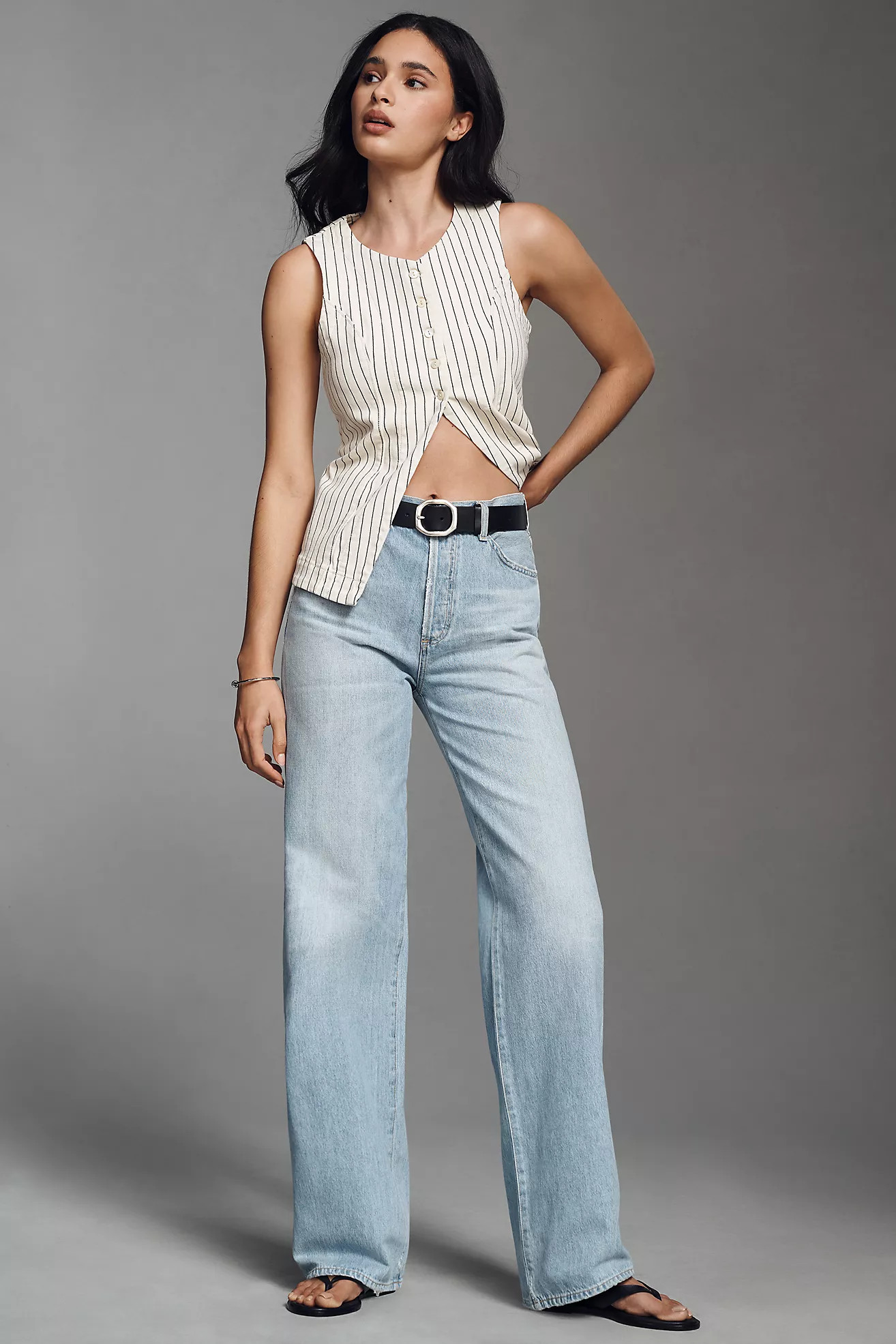 Citizens of Humanity Annina Trouser High-Rise Wide-Leg Jeans | Anthropologie (US)