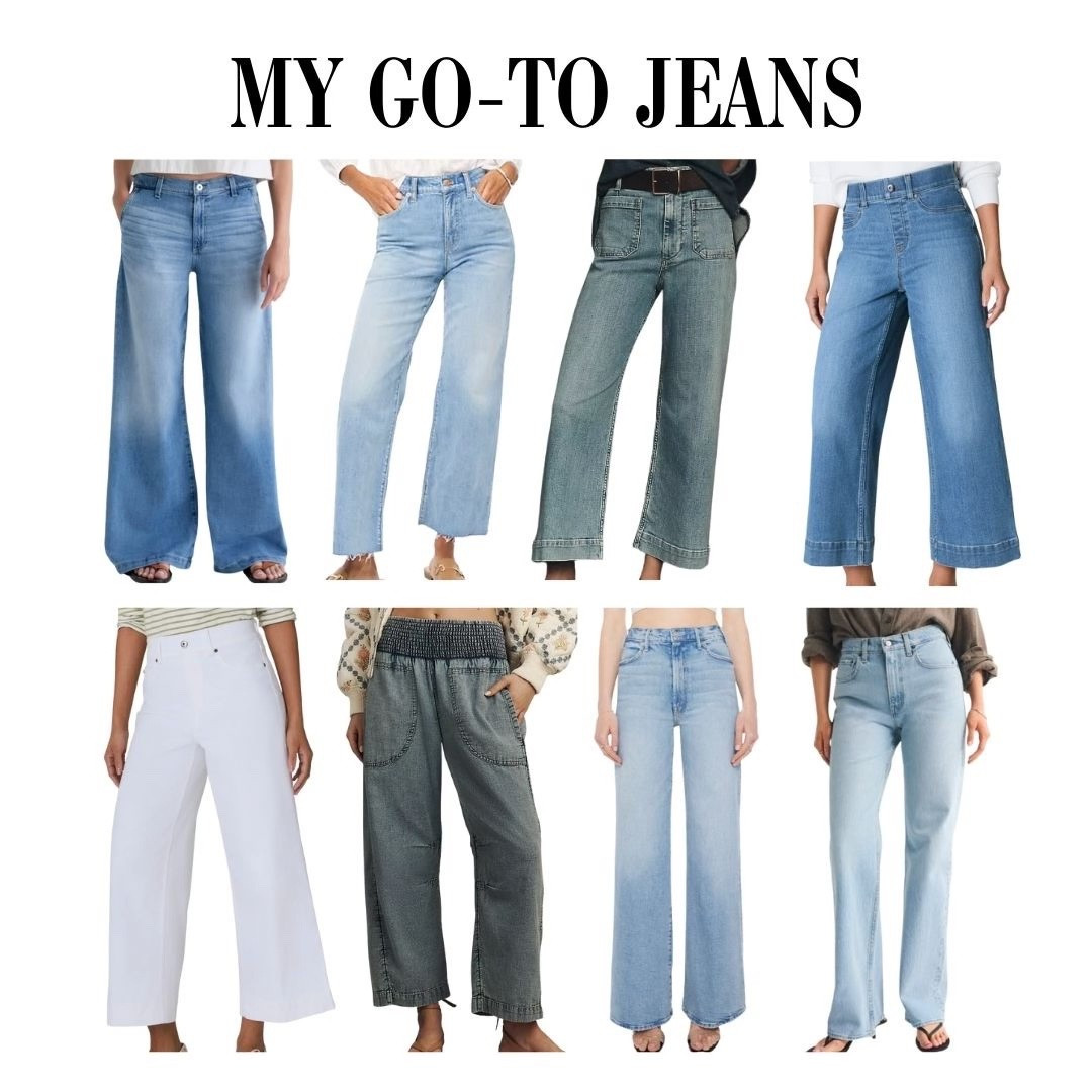 My go-to jeans lineup for everyday wear — flattering fits, comfortable rises, and styles that work year-round. These are the denim pairs I reach for most for casual outfits and easy styling.

#LTKootd #LTKSeasonal #LTKmomlife