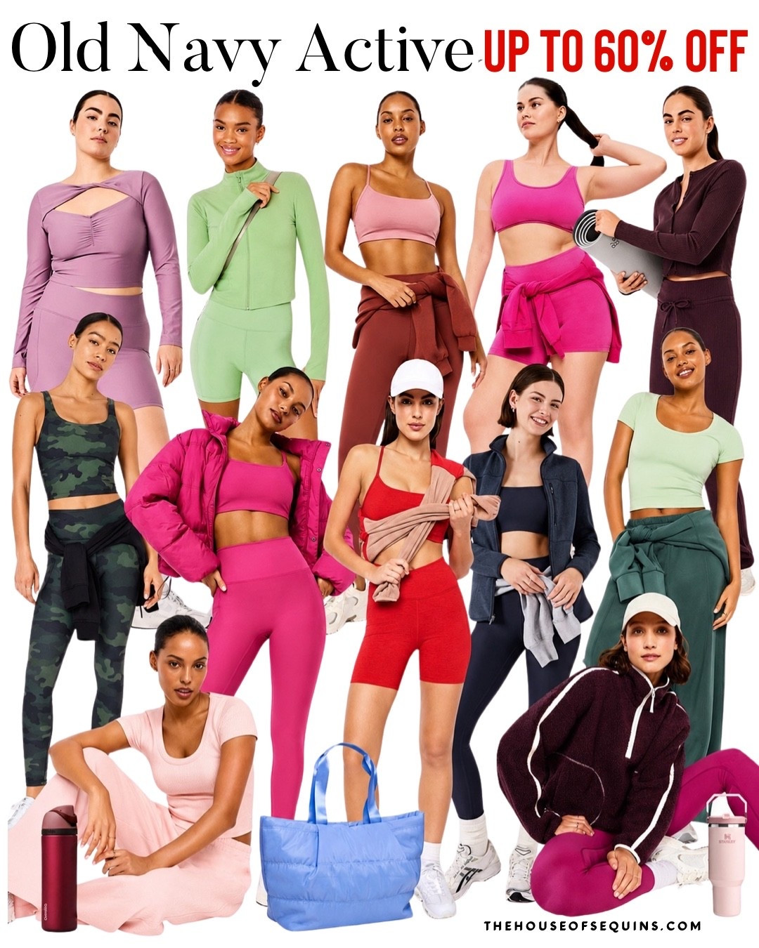 ALL Old Navy activewear ON SALE UP TO 60% OFF!
