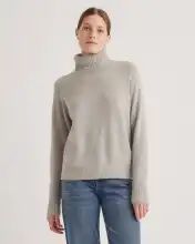 100% Yak Wool Turtleneck Sweater | Quince