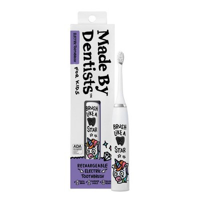 Made by Dentists Kids' Rechargeable Electric Toothbrush with 3 Toothbrush Heads - Unicorn: Soft Nylon Bristles, Battery-Powered | Target