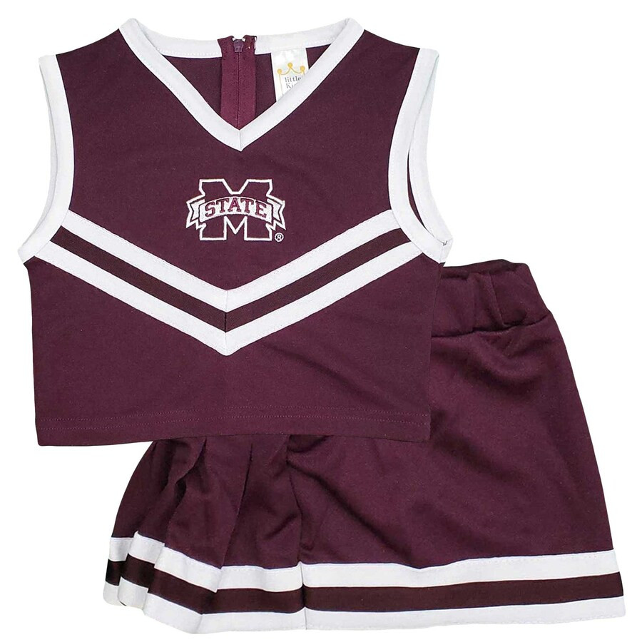 Mississippi State Bulldogs Girls Youth 2-Piece Cheer Set - Maroon | Fanatics