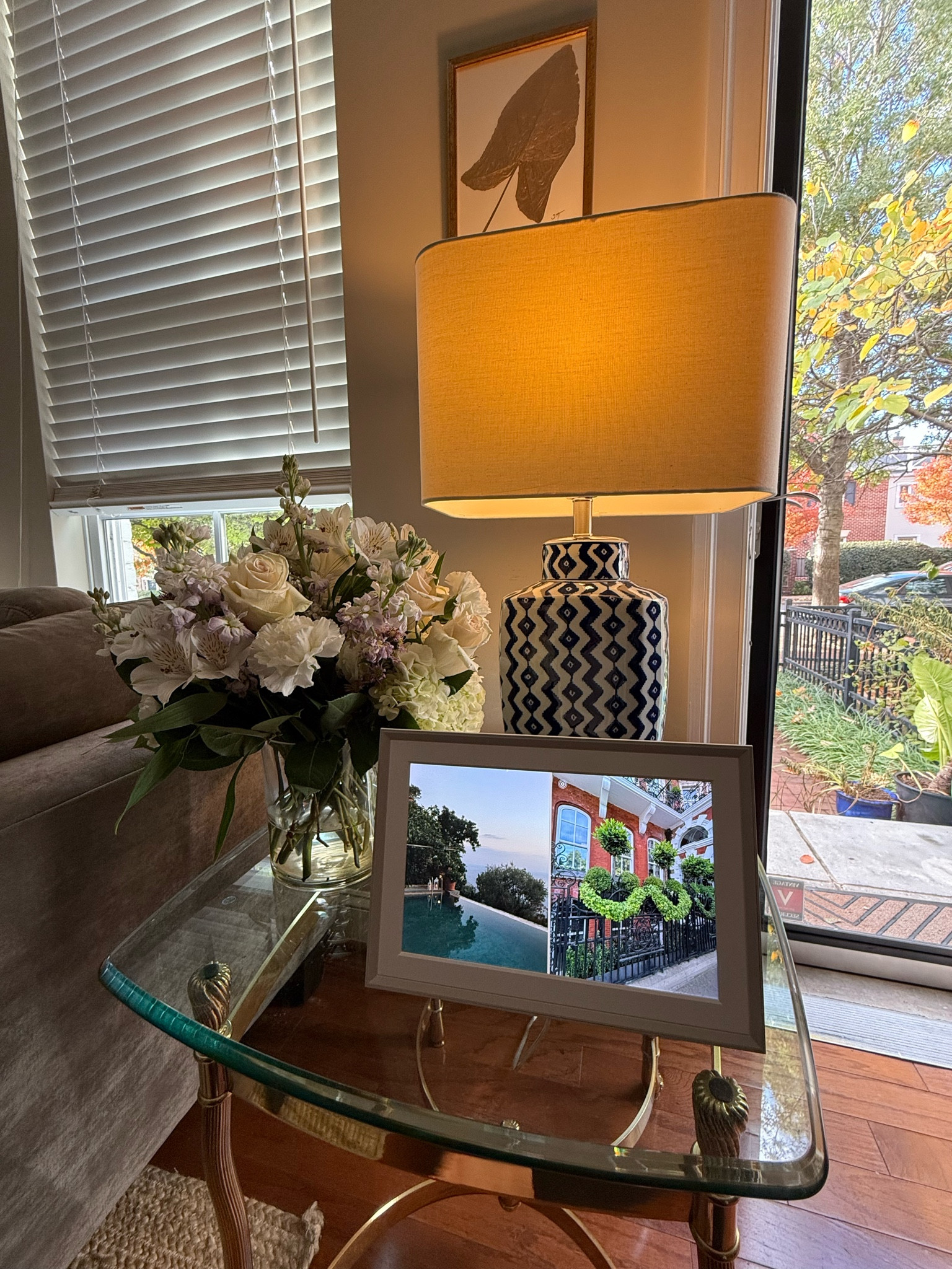 Obsessed with my Aura Frame, especially since I really have no framed photos in our home. code BLACKFRIDAY will get you $45 off this exact mat 😘 #gifted 

#LTKCyberWeek #LTKGiftGuide #LTKHome