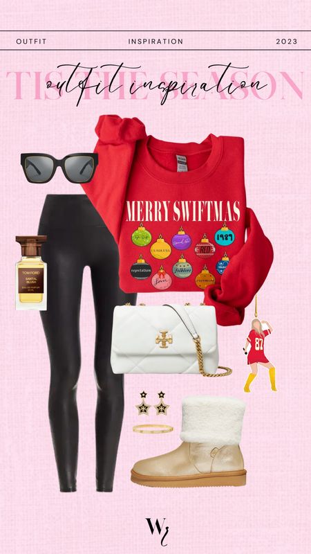 Taylor Swift Christmas look 
Holiday sweatshirts 

#LTKfindsunder50 #LTKHoliday #LTKSeasonal