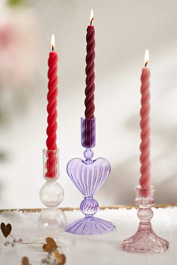 Twisty Tapers, Set of 3 Pinks | Anthropologie (US)