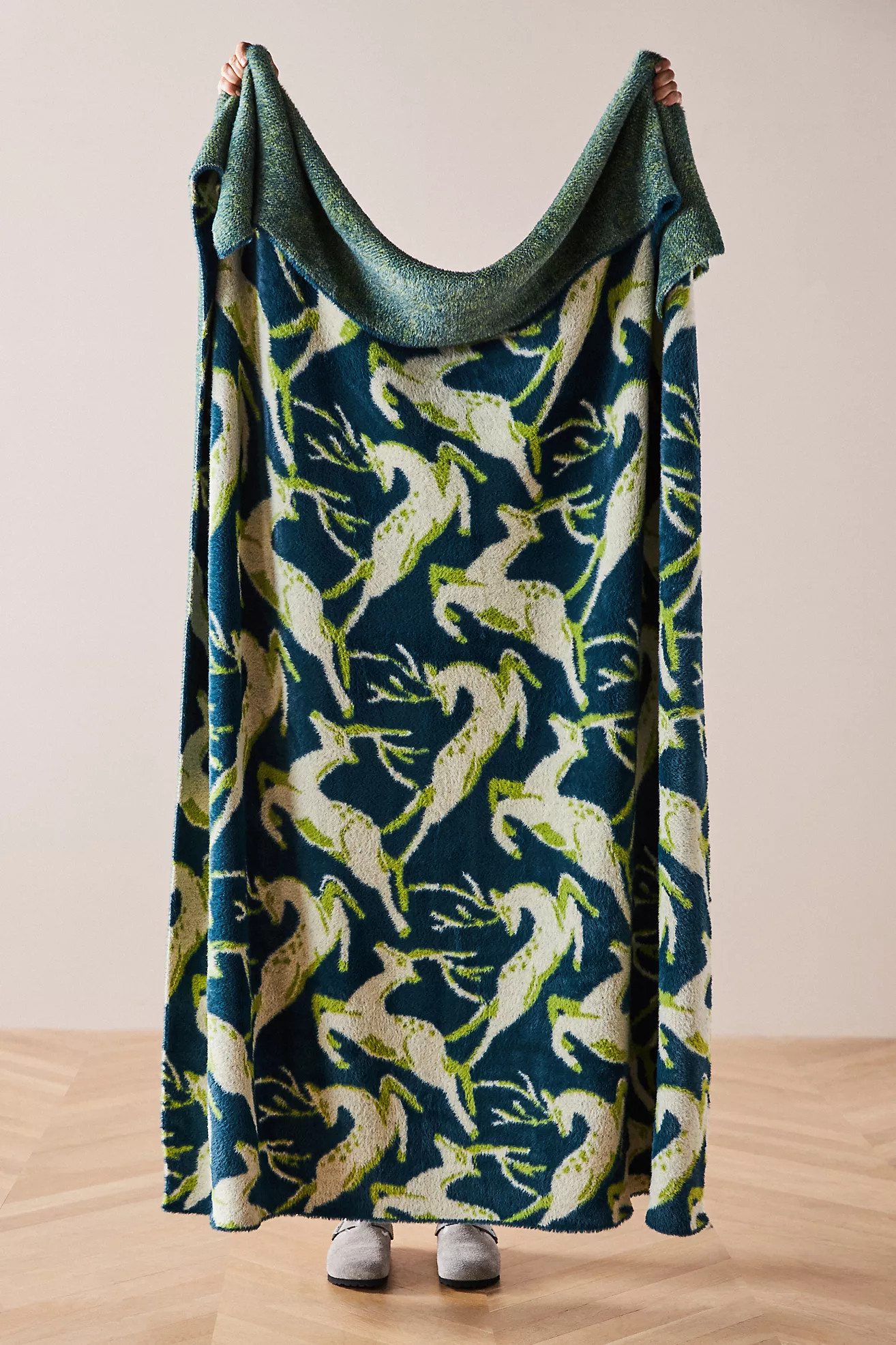 Cozy Knit Fable Throw Blanket | Anthropologie (US)