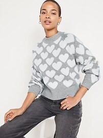 SoSoft Loose Valentine Sweater | Old Navy (US)