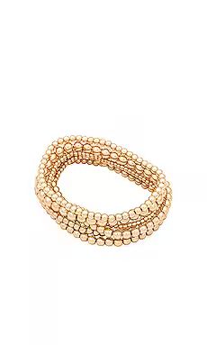 8 Other Reasons Bubble Bangle Set in Gold from Revolve.com | Revolve Clothing (Global)