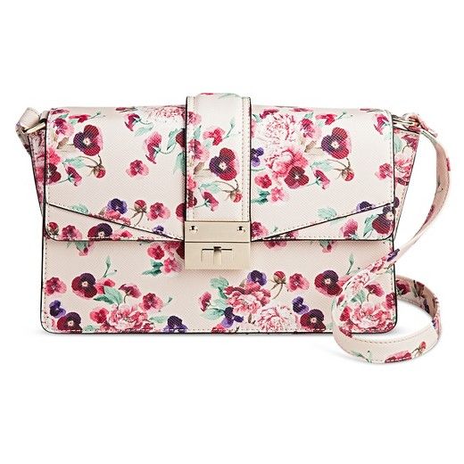 Women's Pink Floral Crossbody Handbag - Mossimo™ | Target