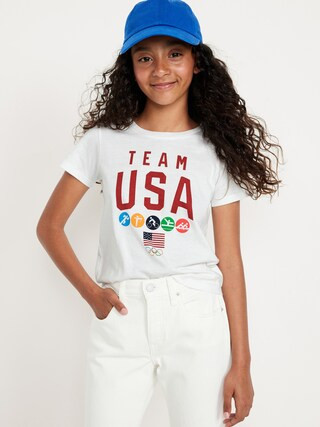 IOC Heritage© Short-Sleeve Graphic T-Shirt for Girls | Old Navy (US)