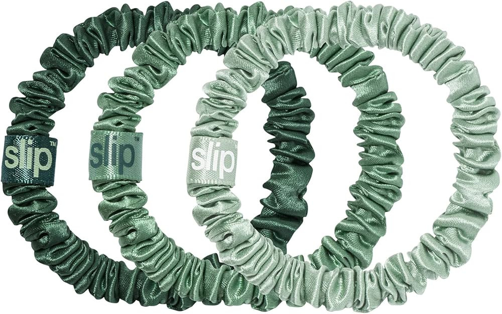 SLIP Amazon Exclusive Skinny Scrunchies: Anti-Crease, Anti-Breakage Slipsilk™ Design Protects D... | Amazon (US)