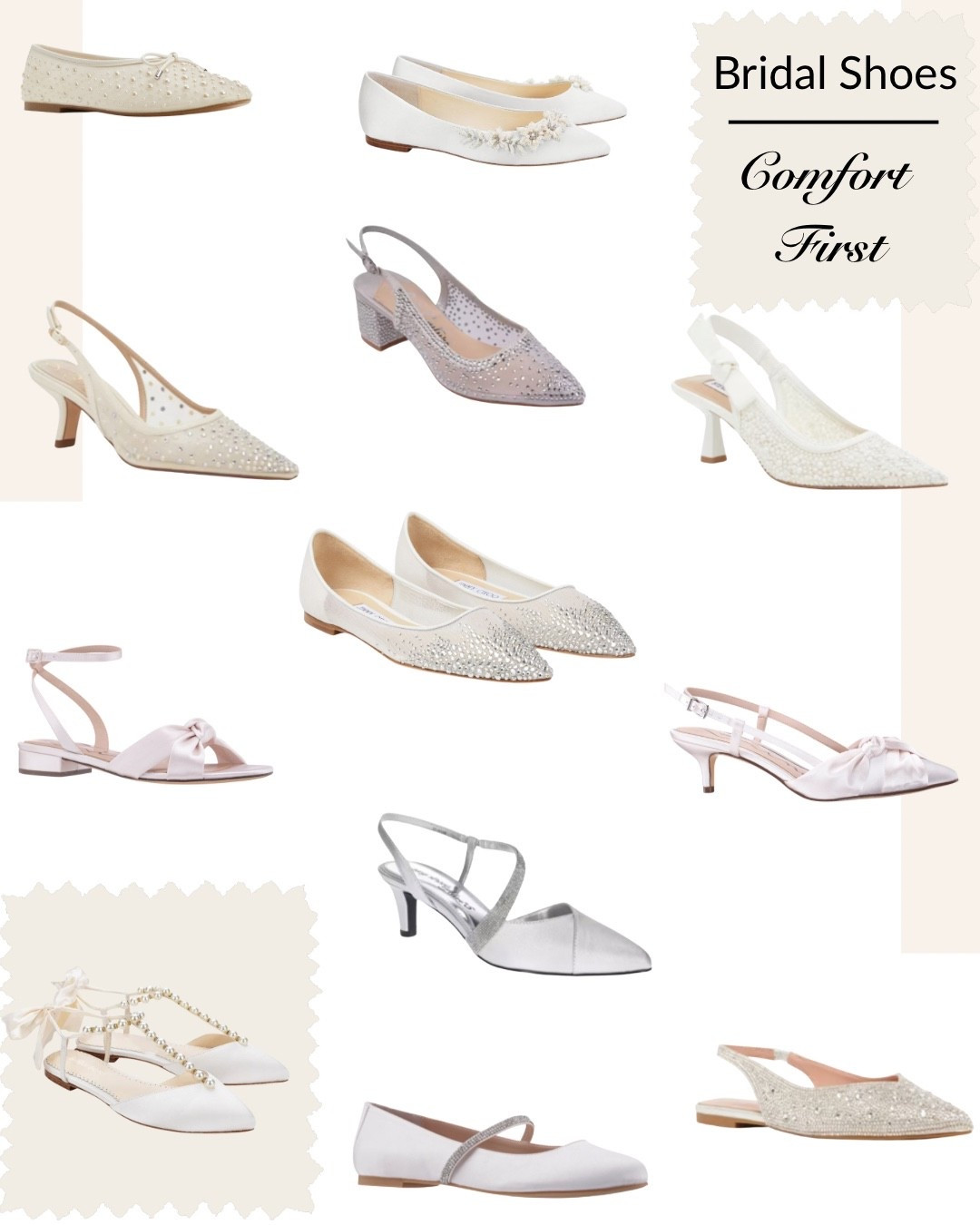 Bridal shoes that don’t make you choose between beauty and comfort, because you deserve both on your big day. 👰🏼‍♀️💫 #ComfortFirst #BridalStyle #LTKWedding #BrideToBe #ComfortMatters #LTKBridal
