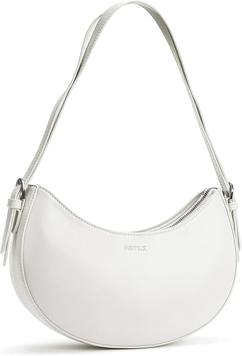 Keyli Shoulder Bag for Women Trendy Small Clutch Purse Zipper Closure Tote Shoulder Handbags with... | Amazon (US)
