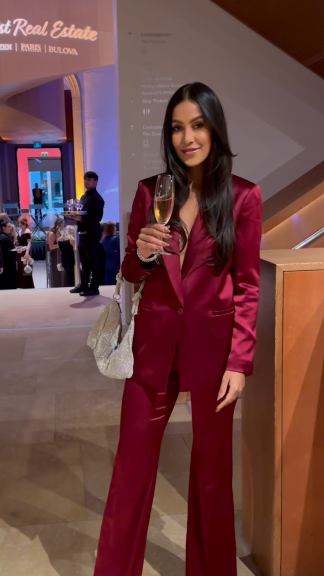 Red is making a fiery comeback this holiday season. Wearing a size 2 in both  