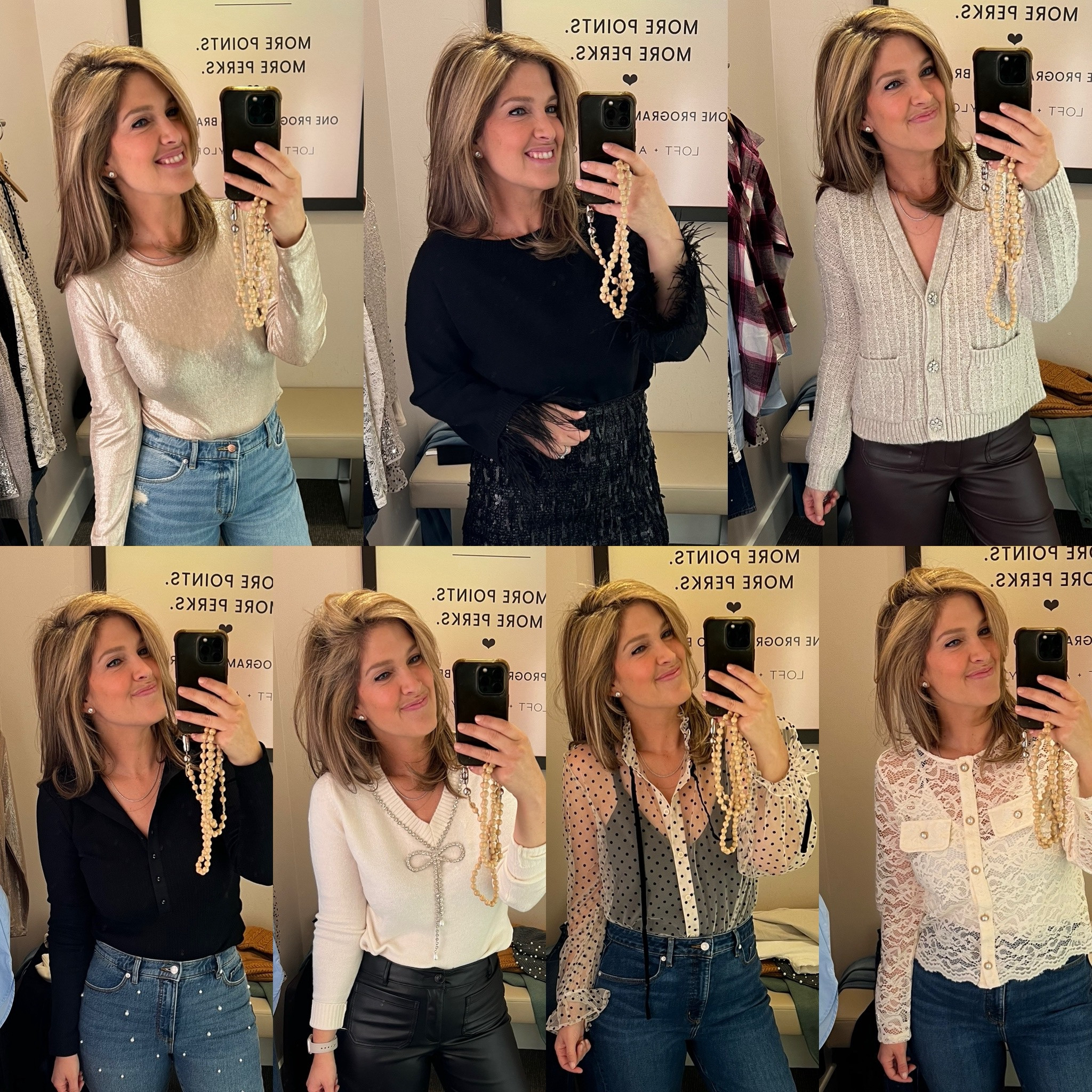 LOFT holiday collection is SO GOOD! Comment “LOFT” for the links to shop - or shop via the link in my bio, on stories, or in my “November Reels” highlight!

Sequins, glitter, and feathers - oh my! Love this collection & everything is on *major sale* right now! 

#lofthaul #loftholiday

#LTKFindsUnder50 #LTKHoliday #LTKStyleTip