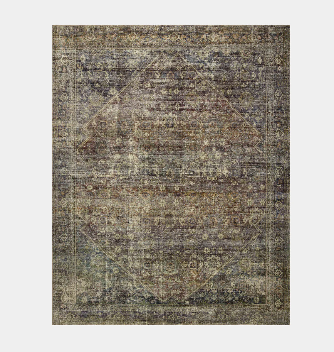 Morgan MOG-05 Spice / Lagoon Area Rug | Amber Interiors