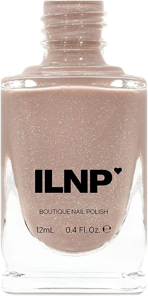 ILNP Chleo - Neutral Blush Pink Holographic Sheer Jelly Nail Polish | Amazon (US)