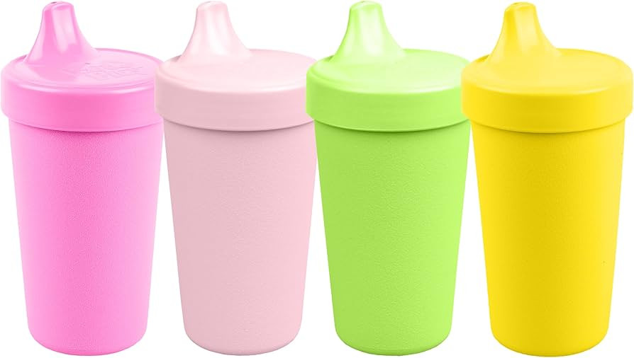 Re-Play Sippy Cups for Toddlers - 10 Oz. Reusable Spill Proof Cups for Kids, Dishwasher/Microwave... | Amazon (US)