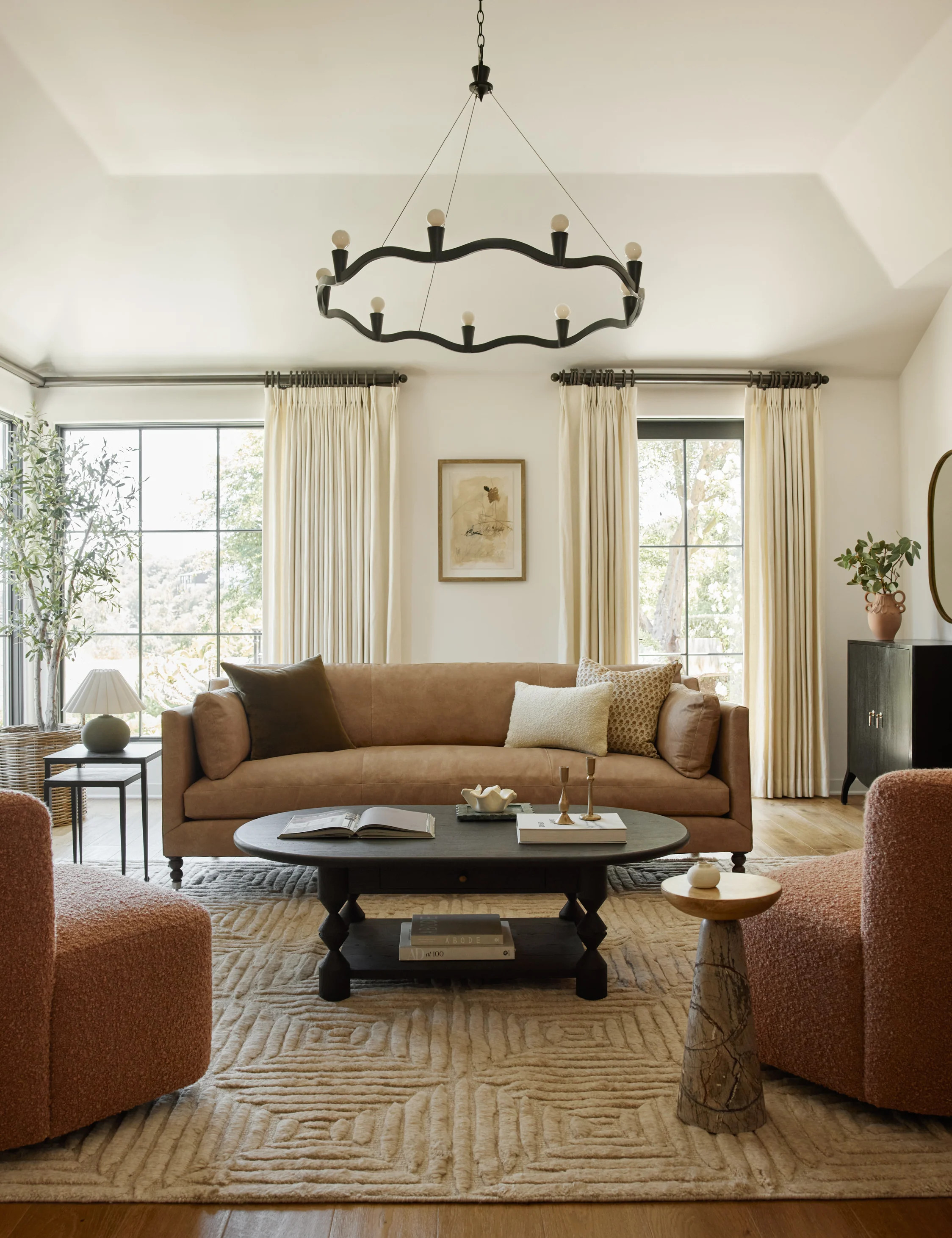 Topia Oval Coffee Table | Lulu and Georgia 